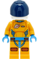 Rivera - Bright Light Orange and Dark Azure Space Suit - cty1420