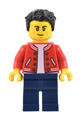 Man - Red Jacket