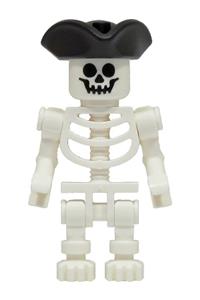 Stuntz Skeleton - Black Pirate Triangle Hat cty1501