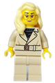Tourist - Female, Tan Jacket and Legs, Bright Light Yellow Hair, Glasses - cty1654
