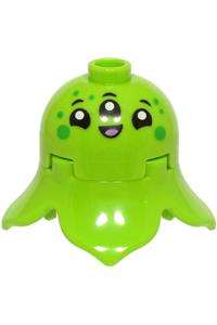 Alien Minifigure - Alien with a dome top head - cty1757