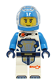 Astronaut - Male, White Spacesuit with Dark Azure Arms, Dark Azure Helmet - cty1758