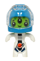 Alien in a white spacesuit with a dark azure helmet and a trans-clear visor - cty1764