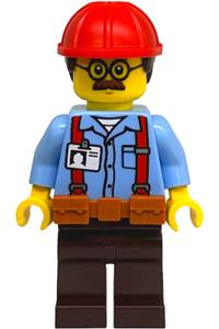 Ted Brickle Minifigure - cty1906