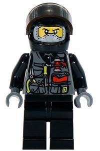 Specswith Minifigure - Specswith with Tool Vest printed on the torso - din003