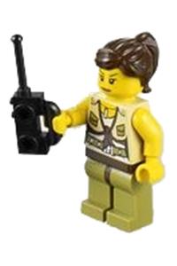 Hero Female Minifigure - Female hero - dino007