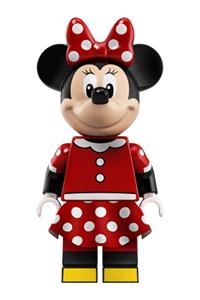 Minnie Mouse Minifigure - Minnie Mouse wearing a red polka dot skirt - dis043