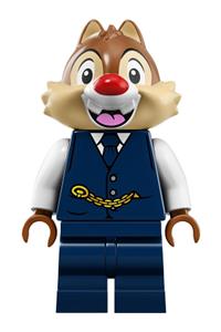 Dale Minifigure - Dale - Dark Blue Vest - dis046