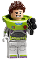 Buzz Lightyear wearing a Star Command suit and styled with hair - dis070