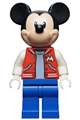 Mickey Mouse - red jacket with white letter m - dis075