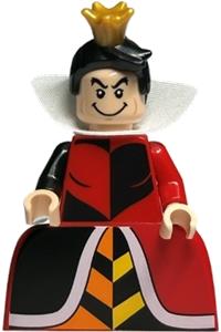 Queen of Hearts Minifigure - Queen of Hearts, Disney 100 - dis098