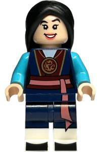 Mulan Minifigure - Mulan, CMF Disney 100 - dis100