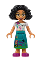 Mirabel Madrigal with a narrow smile and bright green glasses - dis117