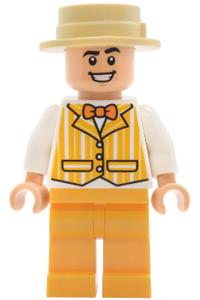 Dapper Dans Quartet Member - Dapper Dans Quartet member wearing a bright light orange suit - dis198