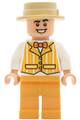 Dapper Dans Quartet member wearing a bright light orange suit - dis198