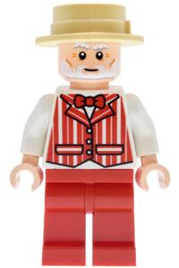 Dapper Dans Quartet Member - Dapper Dans Quartet member wearing a red suit - dis201