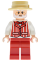 Dapper Dans Quartet member wearing a red suit - dis201