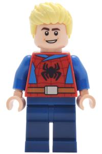 Main Street, U.S.A. Park Guest - Male Main Street U.S.A. park guest with a red Spider-Man top and dark blue legs - dis207