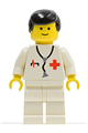 Doctor - Stethoscope, White Legs, Black Male Hair - doc002