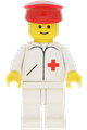 Doctor - Straight Line, White Legs, Red Hat - doc007