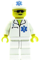 Doctor - EMT Star of Life, White Legs, White Cap - doc010