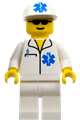 Doctor - EMT Star of Life, White Legs, White Cap - doc010