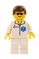 Doctor - EMT Star of Life, White Legs, Brown Male Hair - doc014