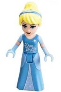 Cinderella - Cinderella wearing a two-colored dress and long gloves - dp008