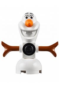 Olaf Minifigure - Brick-built Olaf with a unique body design - dp017