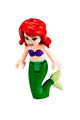 Ariel Mermaid - Crown and Flower in Hair - dp023