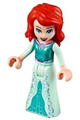 Ariel - Light Aqua Dress with Silver Starfish and Shells - dp062
