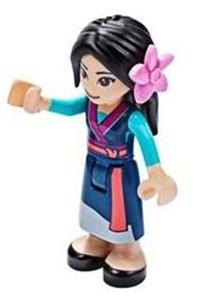 Mulan, dark blue robe dp079