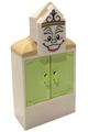 Wardrobe - Printed Face on Tile, Modified 2 x 3 Pentagonal - dp100