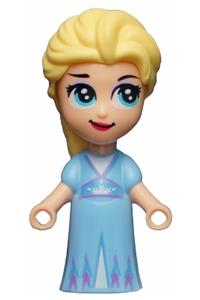 Elsa, Bright Light Blue Dress - Micro Doll dp110