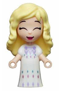 Elsa, White Dress - Micro Doll dp111