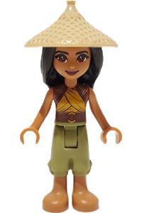 Raya - Raya wearing a tan conical hat - dp118