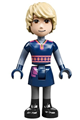 Kristoff - Dark Blue Tunic, Black Boots and Sand Blue Sleeves - dp137