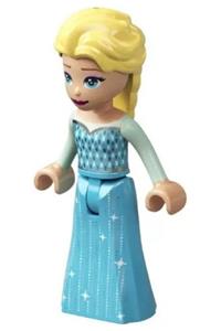 Elsa - Medium Azure Skirt without Cape dp140