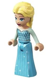 Elsa - Elsa with a medium azure skirt, without cape - dp140