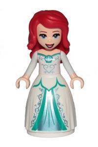 Ariel - Ariel human wearing a white dress - dp154