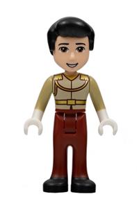 Prince Charming - Prince Charming with bushy bangs wearing a tan top - dp161