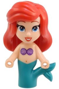 Ariel Mermaid - Micro Doll Ariel is a light nougat mermaid micro doll with open eyes - dp200