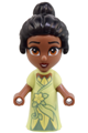Micro doll Tiana with medium brown hair - dp201