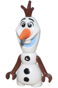Mini doll body Olaf - Olaf with a bright light blue mouth - dp207
