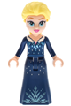 Elsa wearing a dark blue dress - dp211