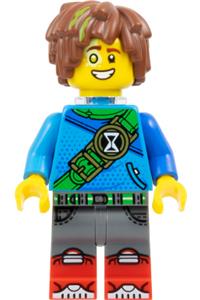 Mateo Minifigure - Mateo with a neck bracket - drm044