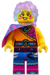 Izzie (Isabel Christina Garcia) - Isabel Christina Garcia, known as Izzie, wearing a shoulder cape - drm045