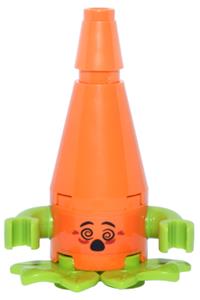 Dreamling Carrot Minifigure - Dreamling Carrot with Sticker - drm073s