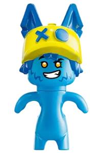 Logan Minifigure - Logan transformed wearing a cap - drm085