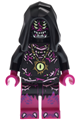 Arika minifigure with magenta legs - drm109